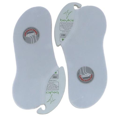 Beylice Erkek Dikişsiz Kaymaz Slikonlu Bambu Sneakers Çorap