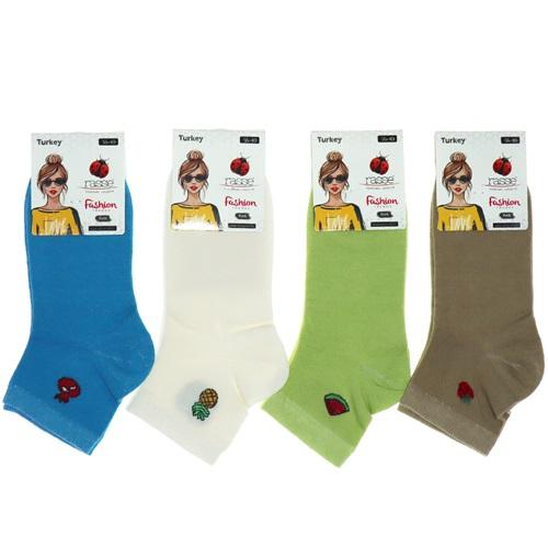 Rasse Bayan Likralı Meyveli Patik Çorap