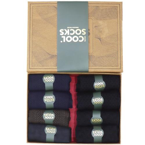 Cool Socks Kutulu Erkek Premium Bambu Soket Çorap