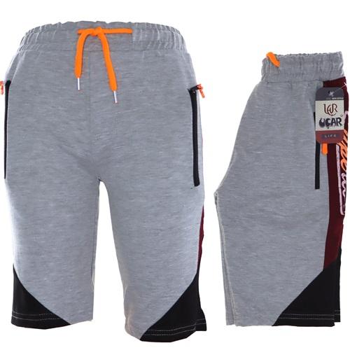 809-3 Kompakt Yanı Garnili Fermuarlı Erkek Çocuk Kapri 13-16 Yaş