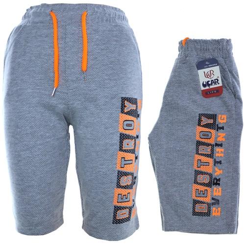 506-3 Kompakt Petek Desen Düz Model Erkek Çocuk Kapri 13-16 Yaş