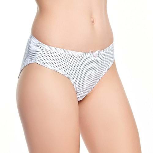 Tutku 0728 Bayan Küçük Puantiyeli Bikini