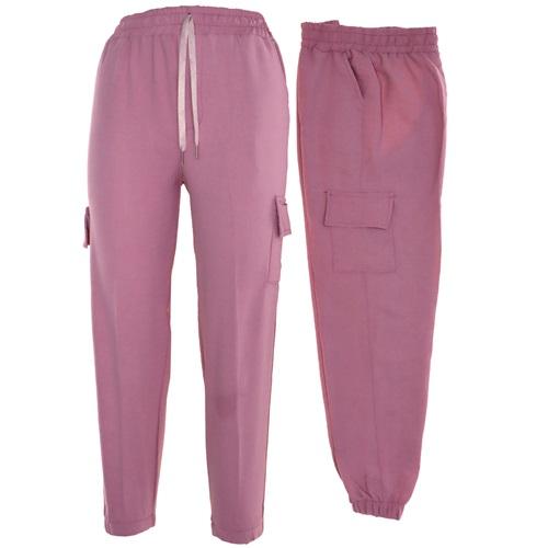 1007 Ayrobin Kız Çocuk Kargo Cep Pantolon 9-12 Yaş