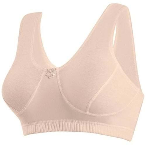 2501 Renkli Battal Penye Body Sütyen