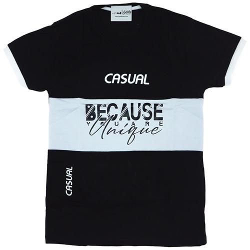 4266 Club Casual Likralı Penye Çocuk Thırst Tisört 3-7 Yaş