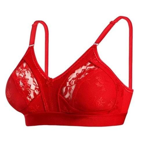 Bayan Toparlayıcı Geniş Lastik Lez Ara Dantel 1009-1009B Sütyen