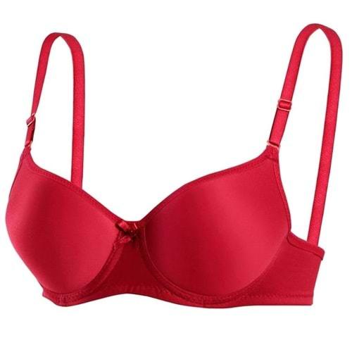 1101 Silikonlu Boş Düz Desteksiz Sütyen