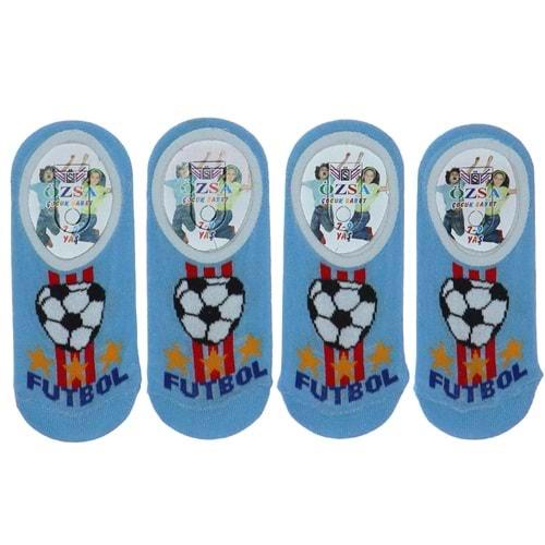 Özsa Desenli Likralı Erkek Çocuk Babet Çorap