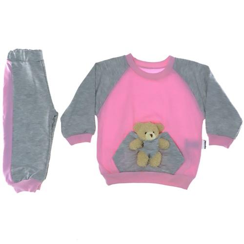 80055 Kız Oyuncak Ayılı 2 Li Takım 6-18 Ay
