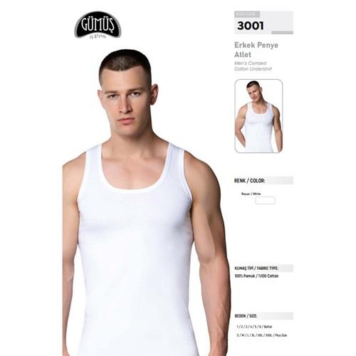 Gümüş 3001 Erkek Askılı Atlet