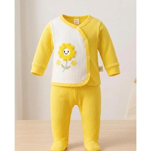 Msa 1208 Bebe Tavşan Nakışlı Zıbın Takım 0-3 Ay