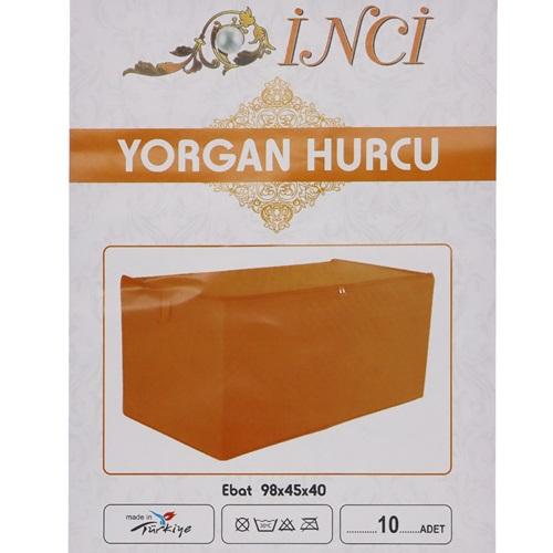İnci Düz Yorgan Hurcu Ebatı 98 x 45 x 40 Cm