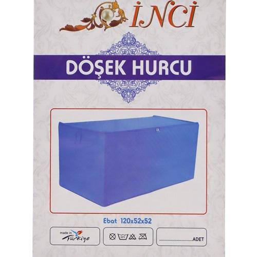 İnci Düz Tela Döşek Hurçu Ebatı 120 x 52 x 52 Cm