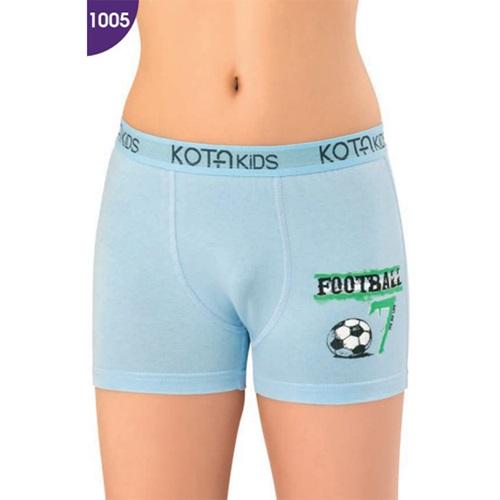 Kota 1005 Çocuk Baskılı Boxer Şort