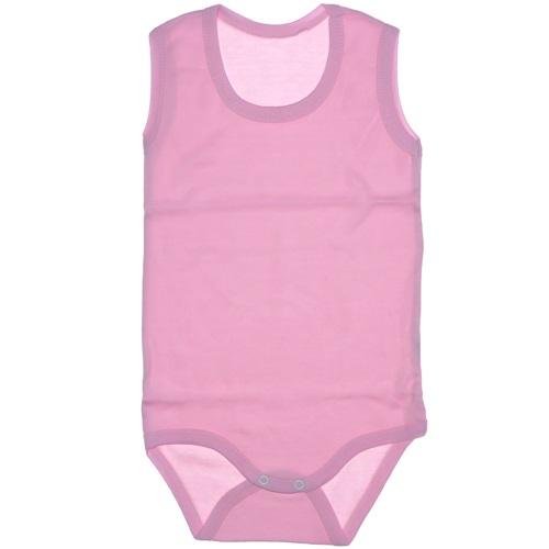 Düz Renk Penye Askılı Çocuk Çıtçıtlı Badi 1-1,5-2 Yaş