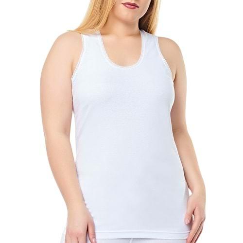 Seher Yıldız 0010 Bayan Kaşkorse Penye Geniş Askılı Atlet