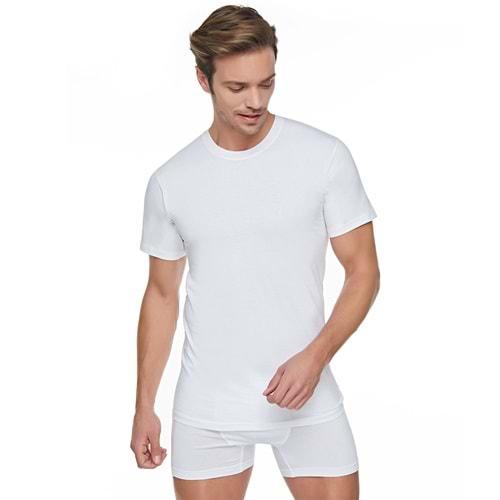 Seher Yıldızı 0003 Erkek Penye Renkli Sıfır Yaka Atlet