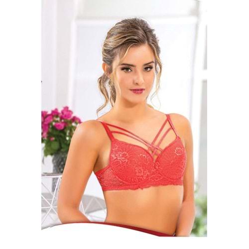 Billiza 1016 Bayan Dantelli Çapraz Destekli Sütyen 80-85-90