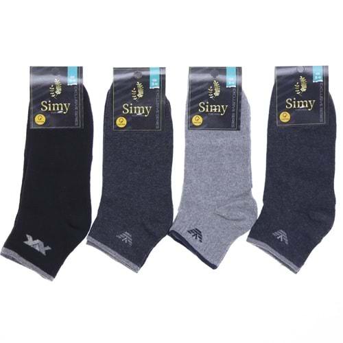 Simy Erkek Likralı Patik Çorap