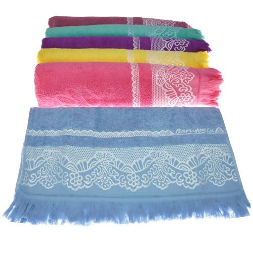 Şehzade Bukle Saçaklı El Yüz Havlusu 50x90