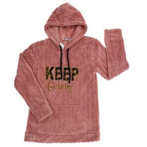 Güldür 9124 Çocuk Çizgili Welsoft Keep Nak Kapşonlu Sweat 13-16 Yaş