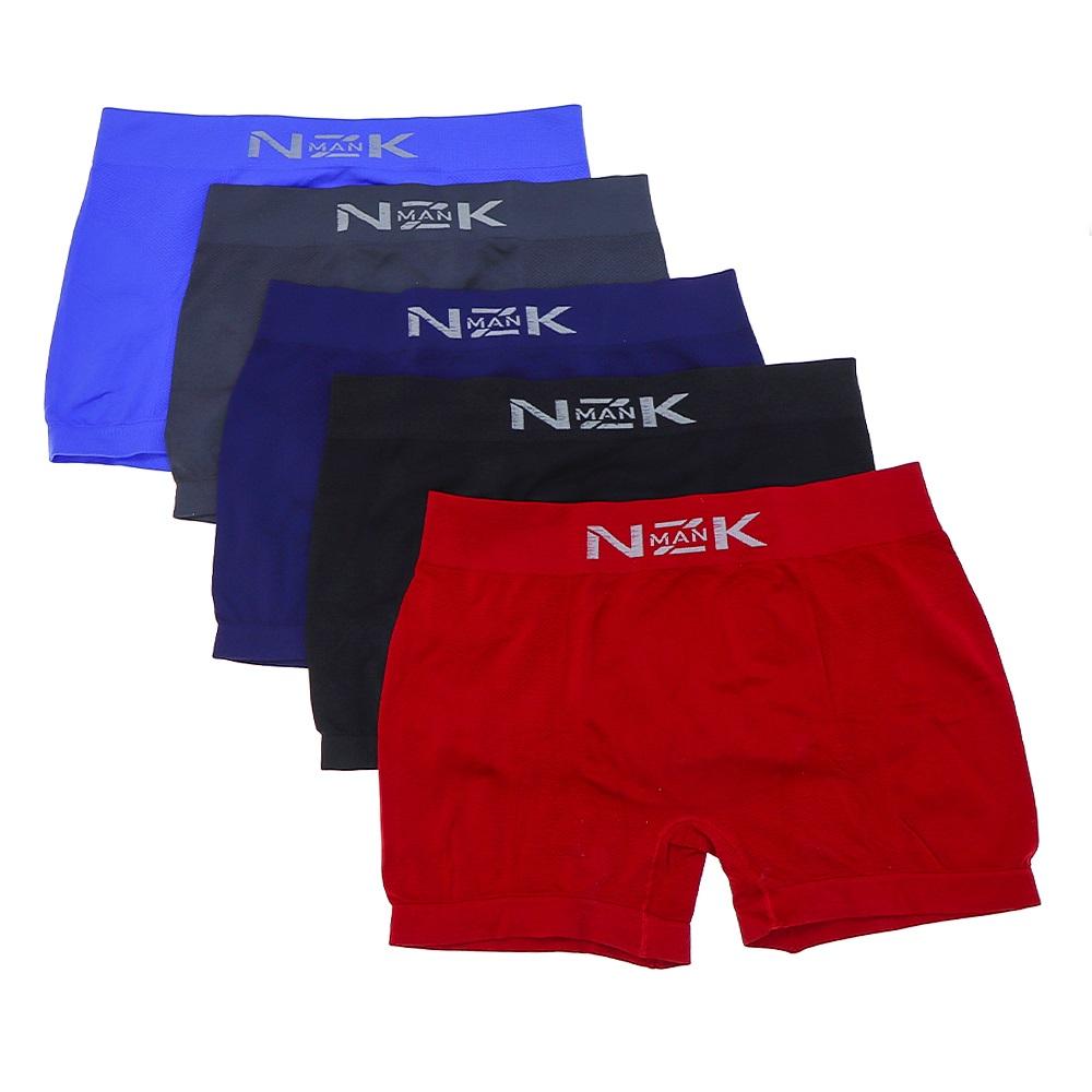 Nzk Man 9405 Erkek Likralı Penye Boxer